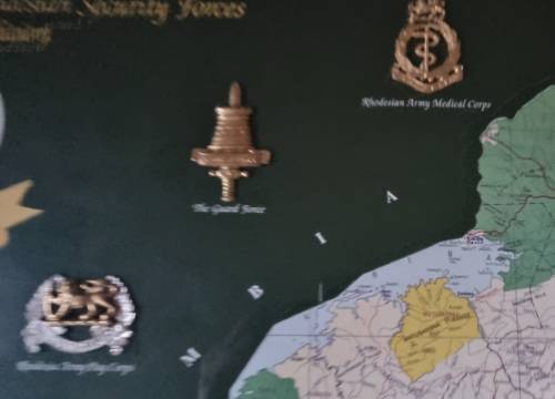 BADGES OF THE RHODESIA  FORCES LIMITED EDITION